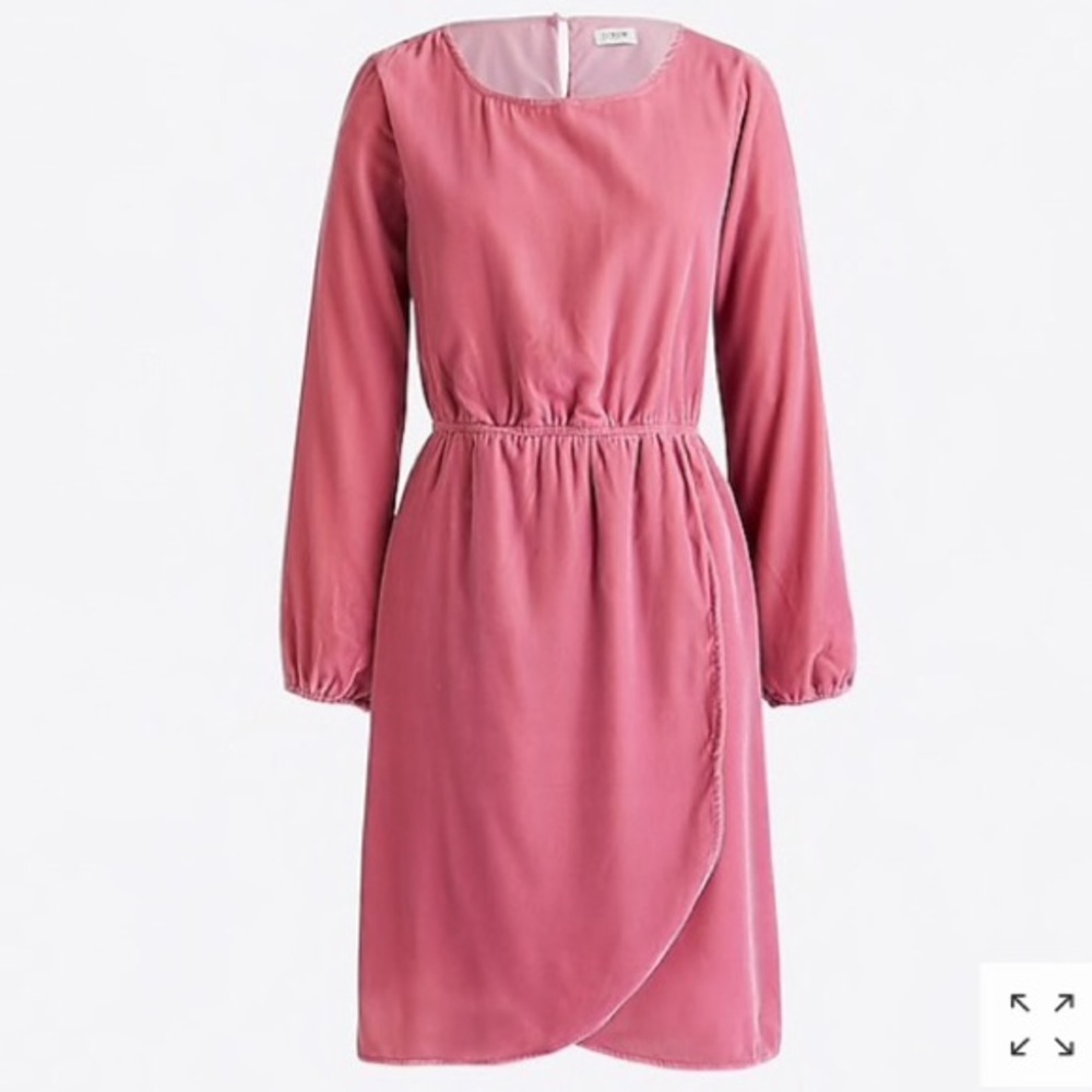 J. Crew Velvet Dress